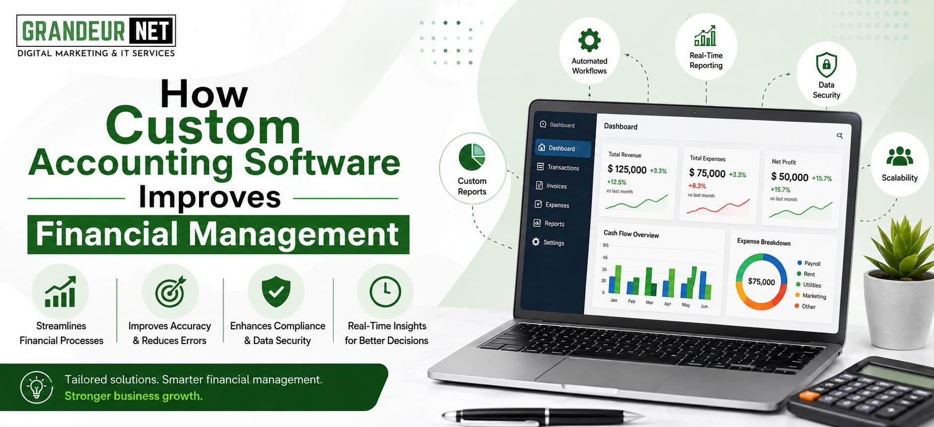 How Custom Accounting Software Improves Financial Management