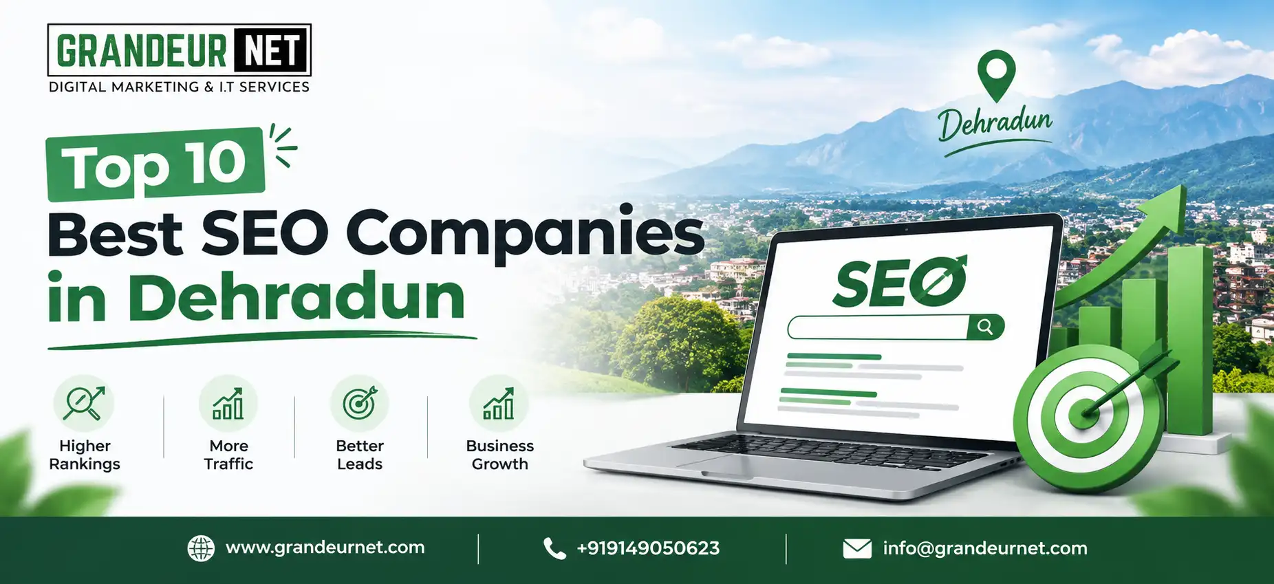 Top 10 Best SEO Company in Dehradun