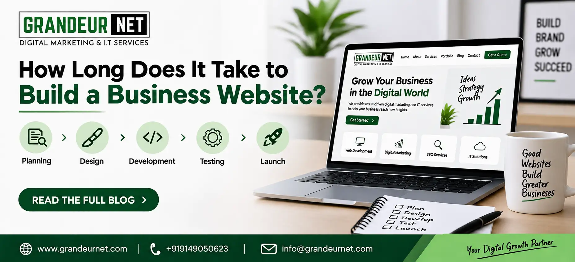 How Long Does It Take to Build a Business Website?